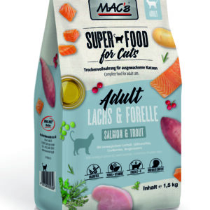 Macs Cat Adult Lachs+For.1,5kg