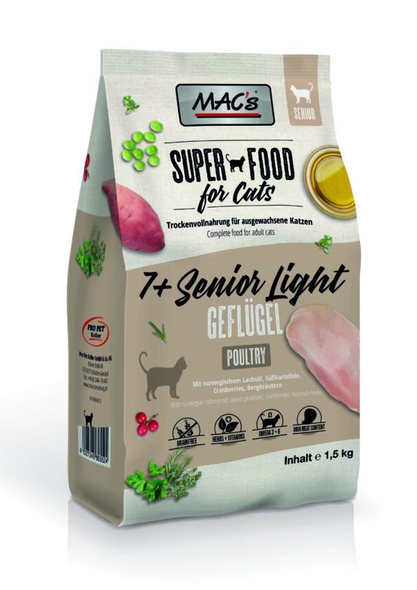 Macs Cat 7+ Senior/Light 1,5kg