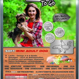 MAC's DOG Soft "to go" Huhn & Lachs 230g