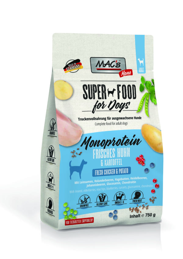 MAC's DOG Mono frisches Huhn 750 g