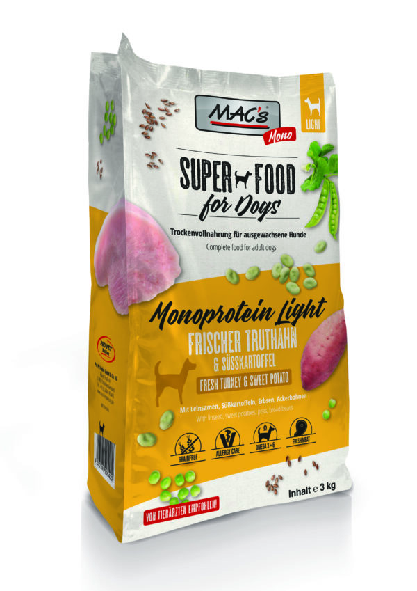 MAC's DOG Mono Senior / Light 3 kg