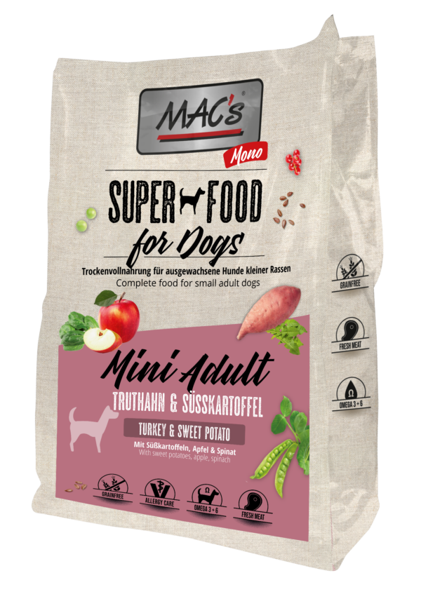 MAC's DOG Mono Mini Adult Truthahn 3 kg