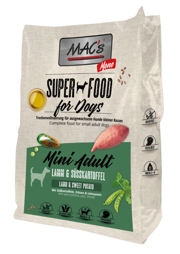 MAC's DOG Mono Mini Adult Lamm 750 g