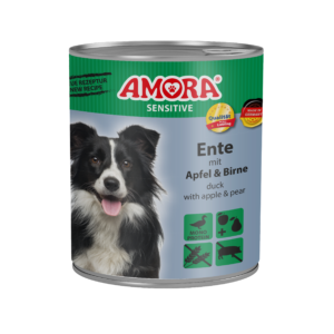 AMORA Dog Sensitive Ente+Apfel+Birne 800gD