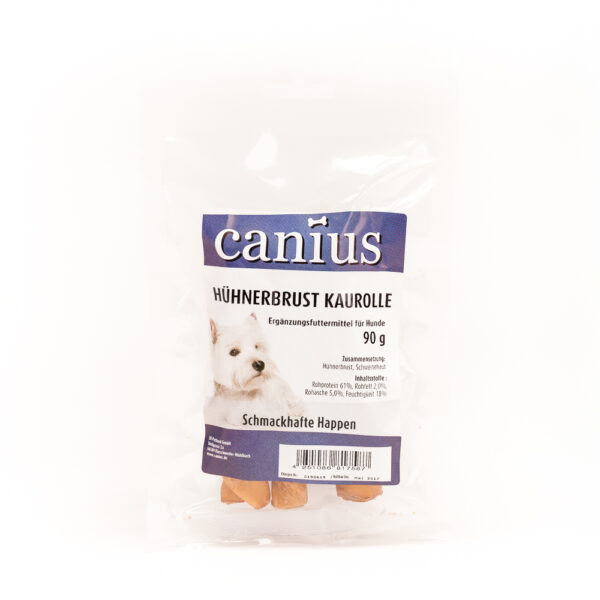 Canius Hühnerbrust Kaurolle 90g