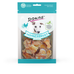 Dokas Hühnerbrust Apfel 70g