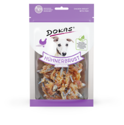 Dokas Hühnerbrust + Fisch 70g