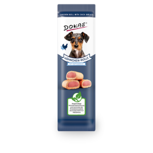 Dokas Dog Hühn-Rolle m Ente 10g