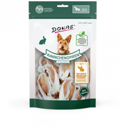 Dokas Kaninchen ohr Fell 100g