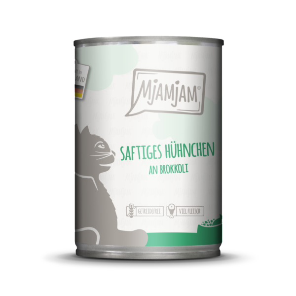 MjAMjAM Katze Hühnchen+Brokkoli 400gD