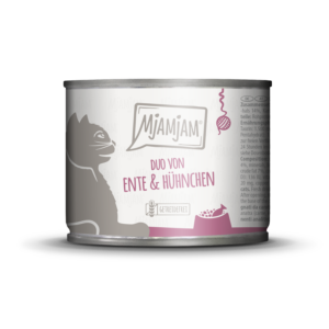 MjAMjAM Katze DUO Ente+Hühnchen+Möhrchen 200gD