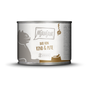 MjAMjAM Katze DUO Rind+Pute+Kürbis 200gD