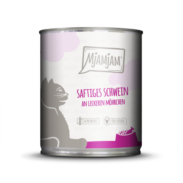 MjAMjAM Katze Schwein+Möhrchen 800gD