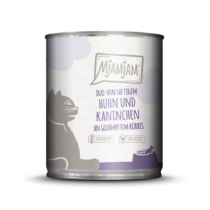 MjAMjAM Katze DUO Hühnchen+Kaninchen+Kürbis 800gD