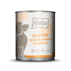 MjAMjAM Hund Huhn+Ente+Möhr+Hirse 800gD