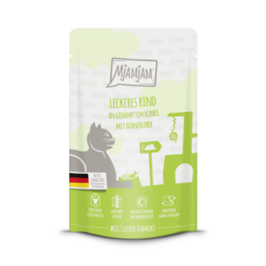 MjAMjAM Katze Rind+Kürbis125gP