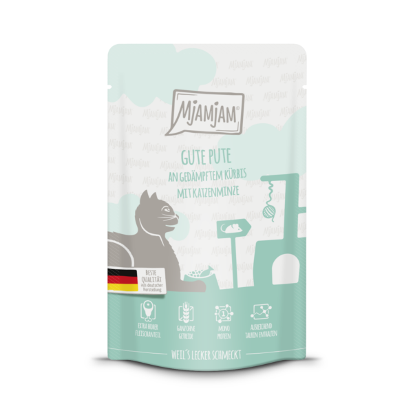 MjAMjAM Katze Pute+Kürbis125gP