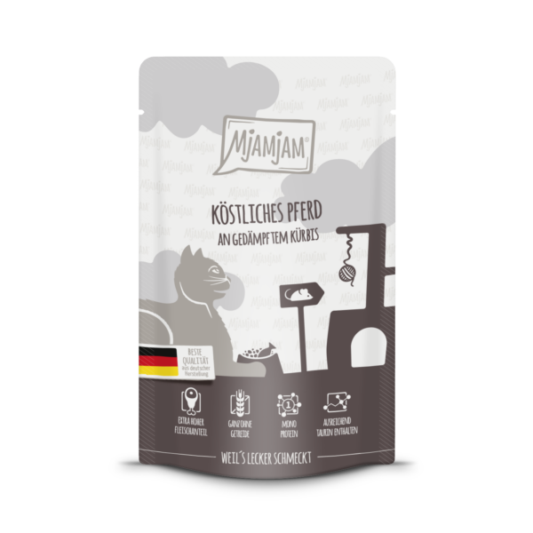 MjAMjAM Katze Pferd+Kürb.125gP