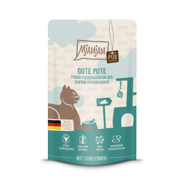 MjAMjAM Katze Pute pur 125gP