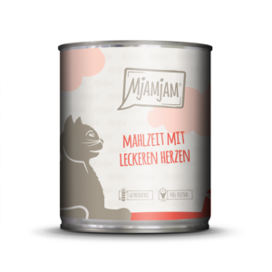 MjAMjAM Katze Mahlzeit Herzen 800gD