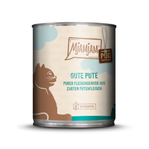 MjAMjAM Katze Pute pur 800gD