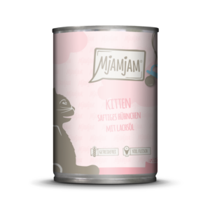 MjAMjAM Kitten Huhn+Lachsöl 400gD