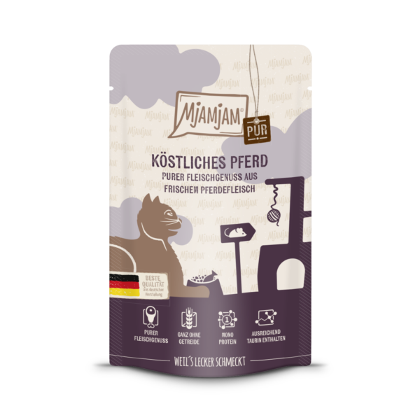 MjAMjAM Katze Pferd pur 125gP