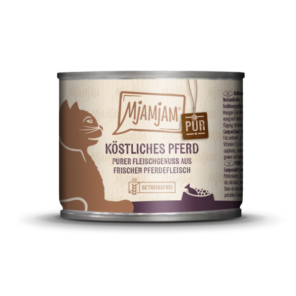 MjAMjAM Katze Pferd pur 200gD