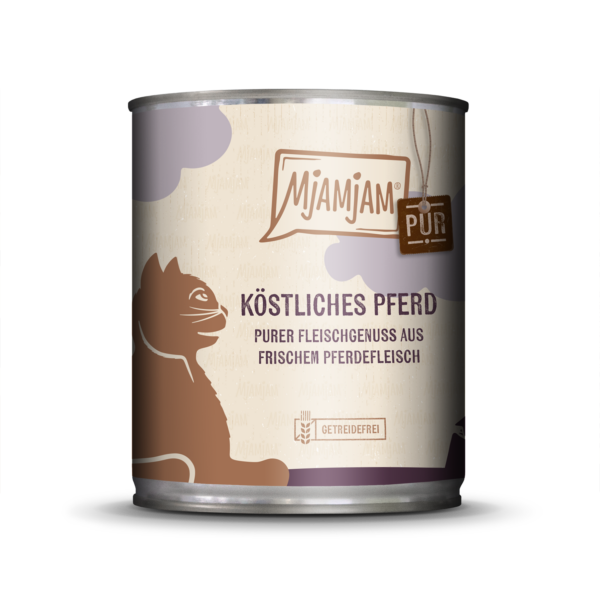 MjAMjAM Katze Pferd pur 800gD
