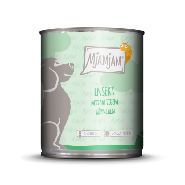 MjAMjAM Hund Insekt+Hühnchen 800gD