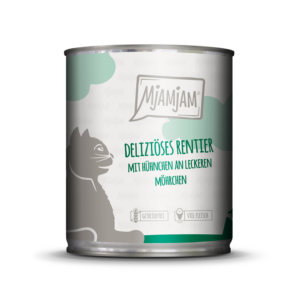 MjAMjAM Katze Rent+Huhn+Möhrchen 800gD