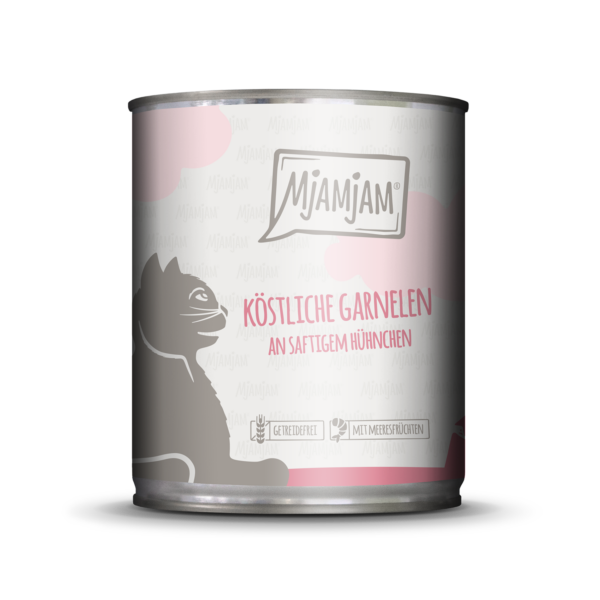 MjAMjAM Katze Garnelen+Hühnch 800gD