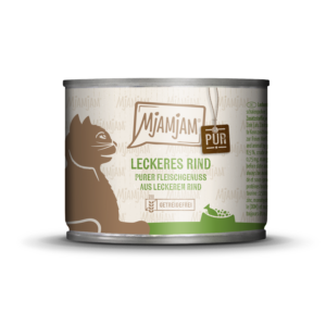 MjAMjAM Katze Rind pur 200gD