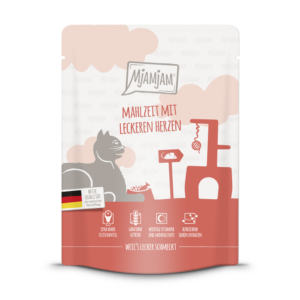 MjAMjAM Katze Mahlzeit Herzen 300gP