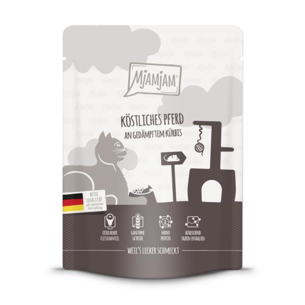 MjAMjAM Katze Pferd+Kürbis 300gP