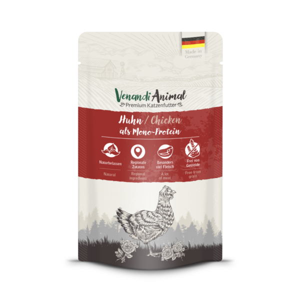 Venandi Cat Mono Huhn 125gP