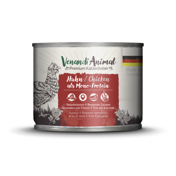Venandi Cat Mono Huhn 200gD
