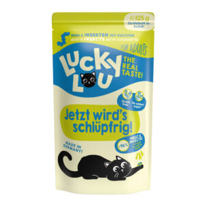 LuckyLou LS Rind+Insekt 125gP