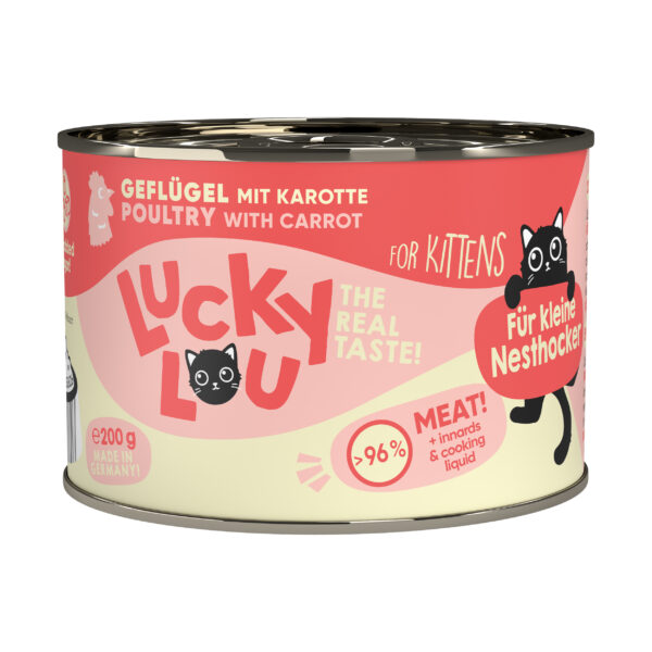 LuckyLou LS Kitten Gefl 200gD