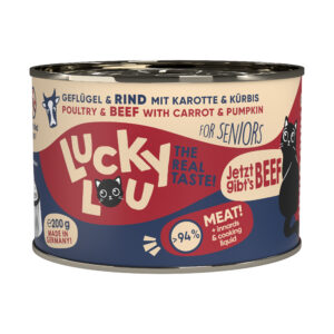 LuckyLou LS Senior Geflügel+Rind 200gD