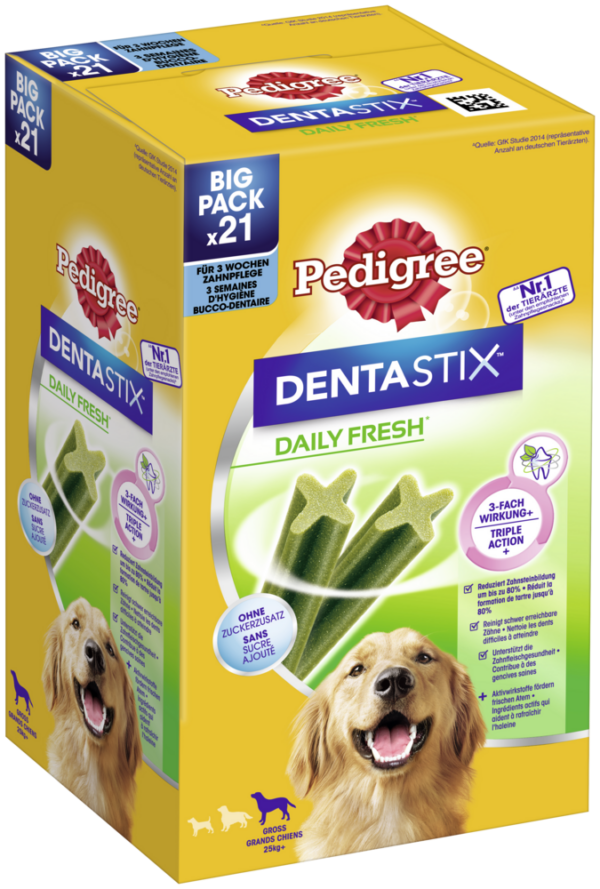 DentaStix Fresh gros Hund 21St