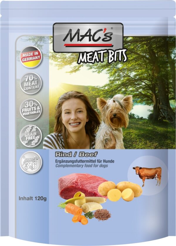 MAC´s DOG Meat Bits Rind 120g
