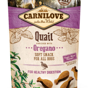Carnilove Dog Soft Quail+Orega 200g