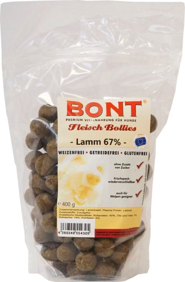 Fleisch-Bollies Lamm 400g