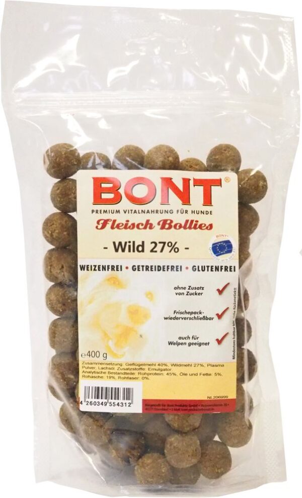 Fleisch-Bollies Wild 400g