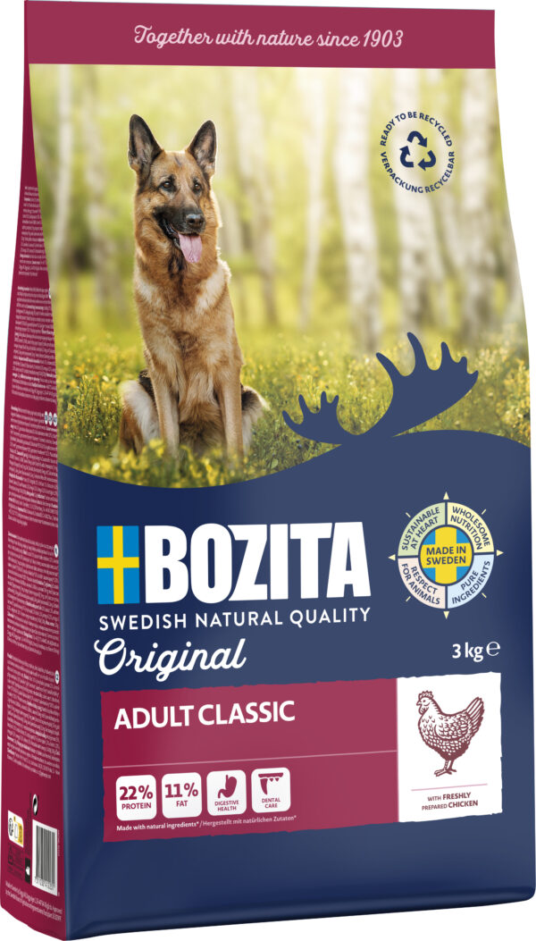 Bozita Dog Original Adult Classic 3kg
