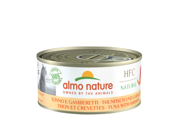 Almo Nature Cat Thunfisch+Garnele 150gD