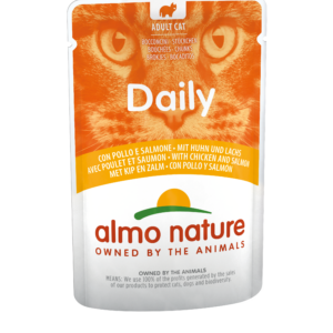 Almo Nature Cat Daily Huhn-Lachs 70gP