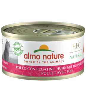 Almo Nature HFC Cat Huhn+Leber 70gD