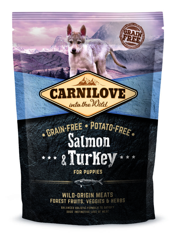 Carnilove Puppy Salmon+T.1,5kg
